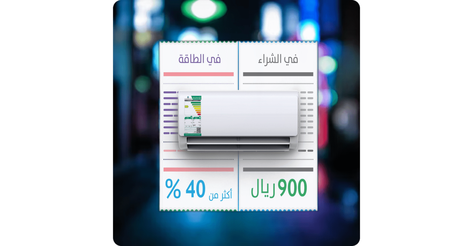 دعم المكيفات
